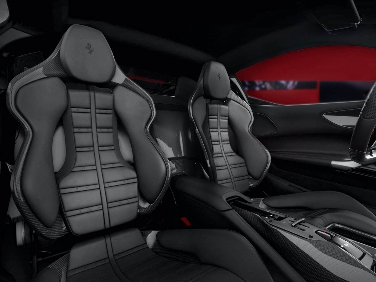 Ferrari sf90 Stradale салон