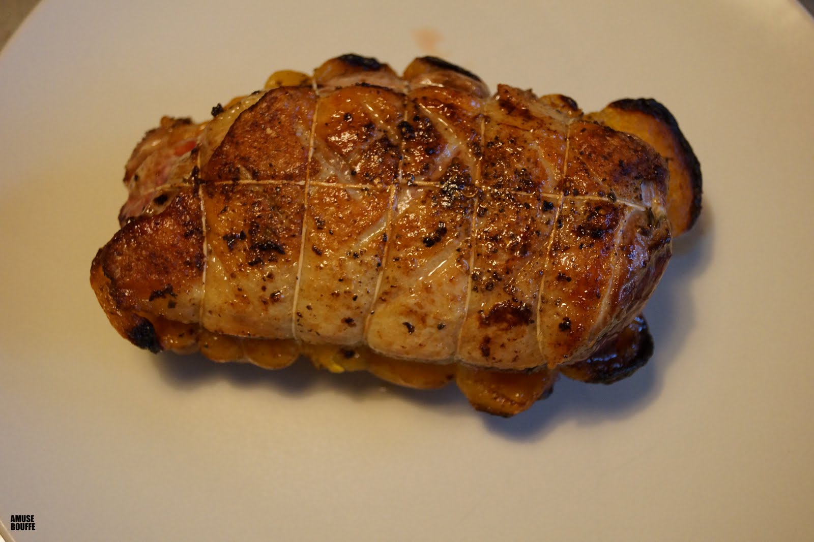 Amuse Bouffe: Rôti de Canette aux Abricots et Basilic/Arrosto di Anatra ...