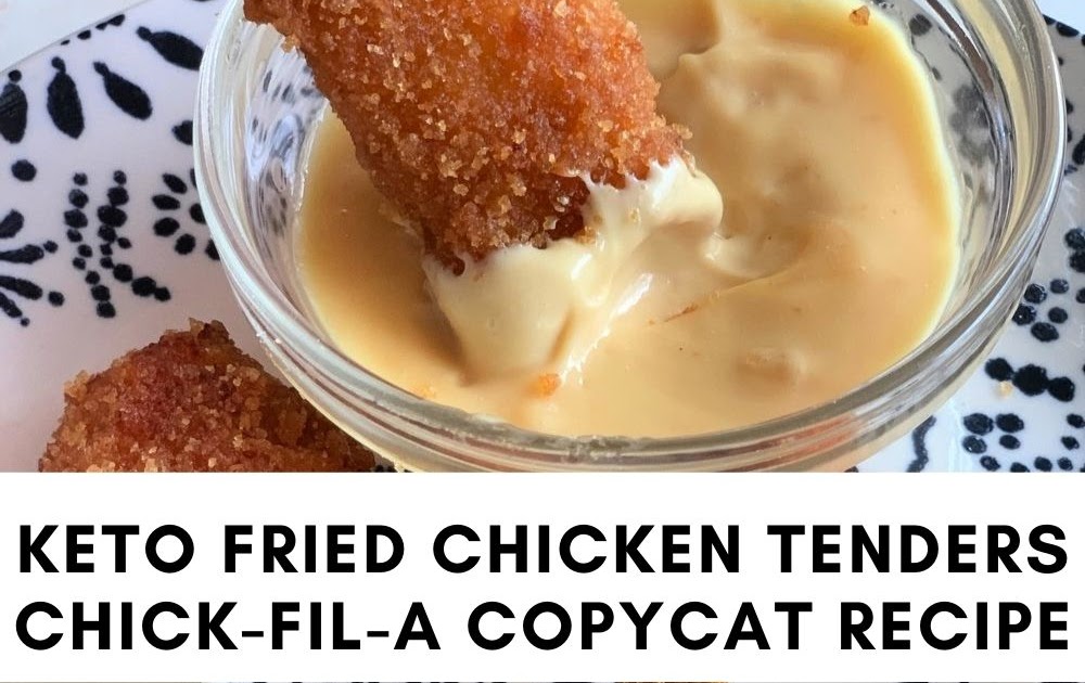 KETO FRIED CHICKEN TENDERS CHICKFILA COPYCAT RECIPE yanny bakes