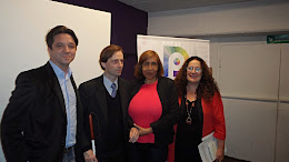 Maria Elena Naddeo con Lohana Berkins y Martin Canevaro