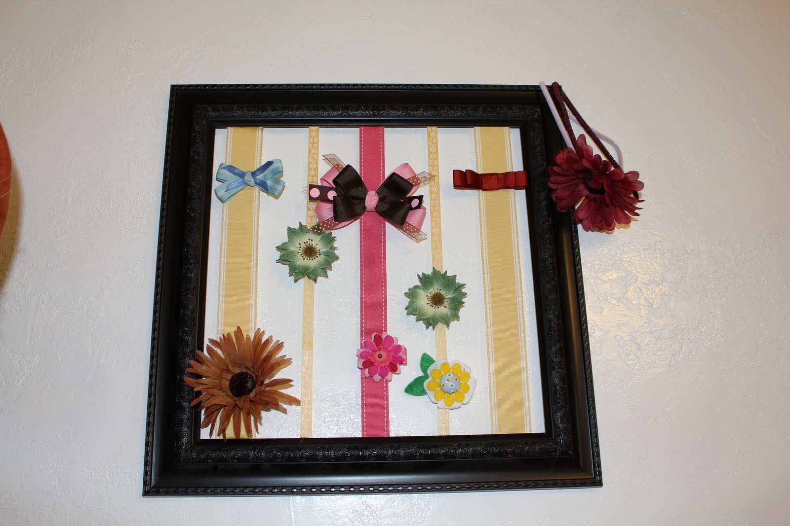 She's Crafty! Bow Holder & Baby "Sprinkle"!