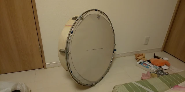 自作楽器 homemadeinstruments Timpani Frame Drum