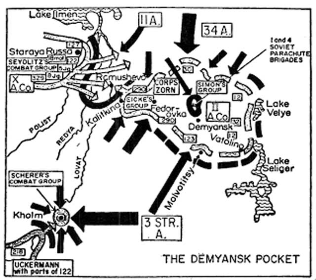 Demyansk pocket, 8 February 1942, worldwartwo.filminspector.com
