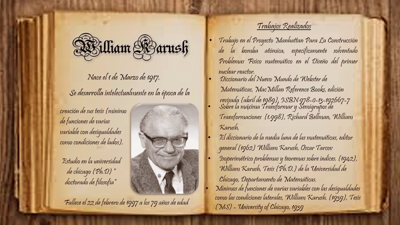 William karush thesis 03 picture