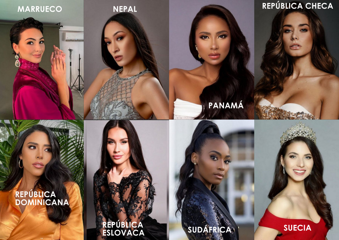 Ellas Son Las Mas Hermosas Al Miss Universo 2021 Y Favoritas Jrptve José Rodríguez 