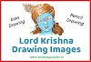 {✅Latest Collection}Lord Krishna Pencil Drawing Images | Krishna Drawing Images