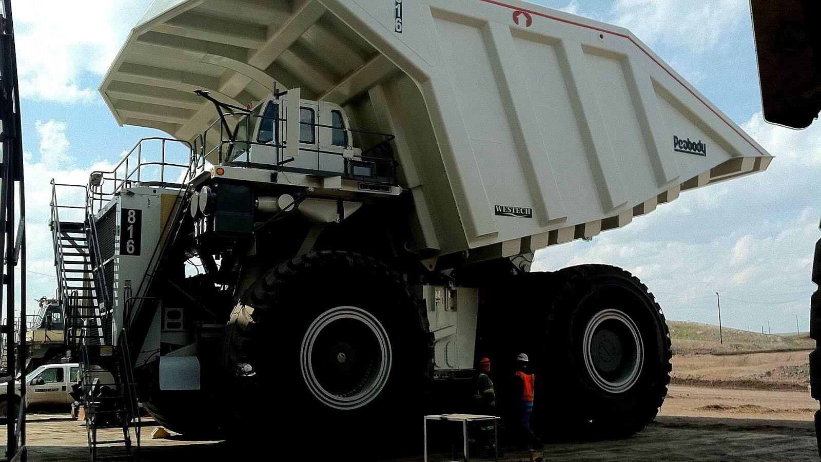 Карьерного грузовика Liebherr