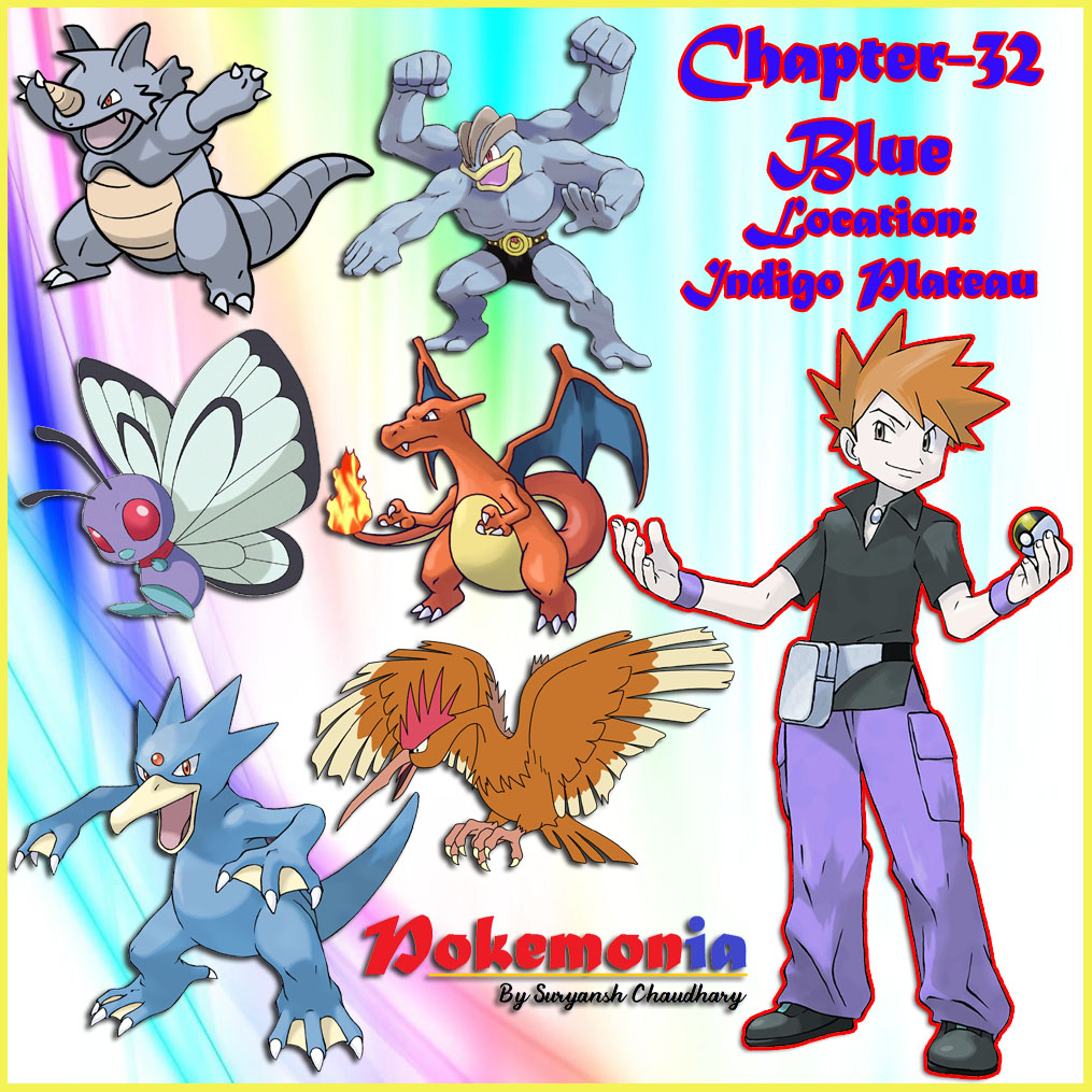 Pokemon Super Red & Blue Chapter32 Blue Location Indigo Plateau
