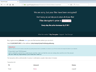 DCRTR-WDM Ransomware site сайт шифровальщика-вымогателя