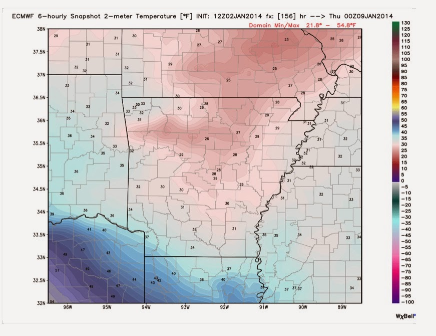 Arkansas Weather Blog Extreme Cold, Snow, and Ice All Take Aim On Arkansas