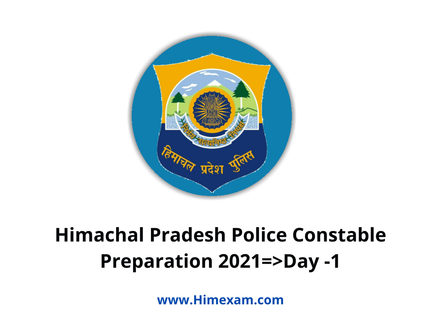 HP Police Constable Preparation 2021=>Day -1