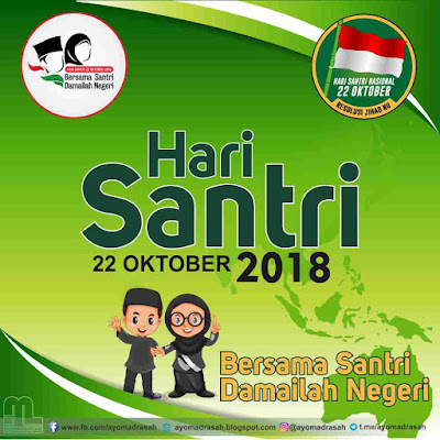 Gambar Ucapan Hari Santri