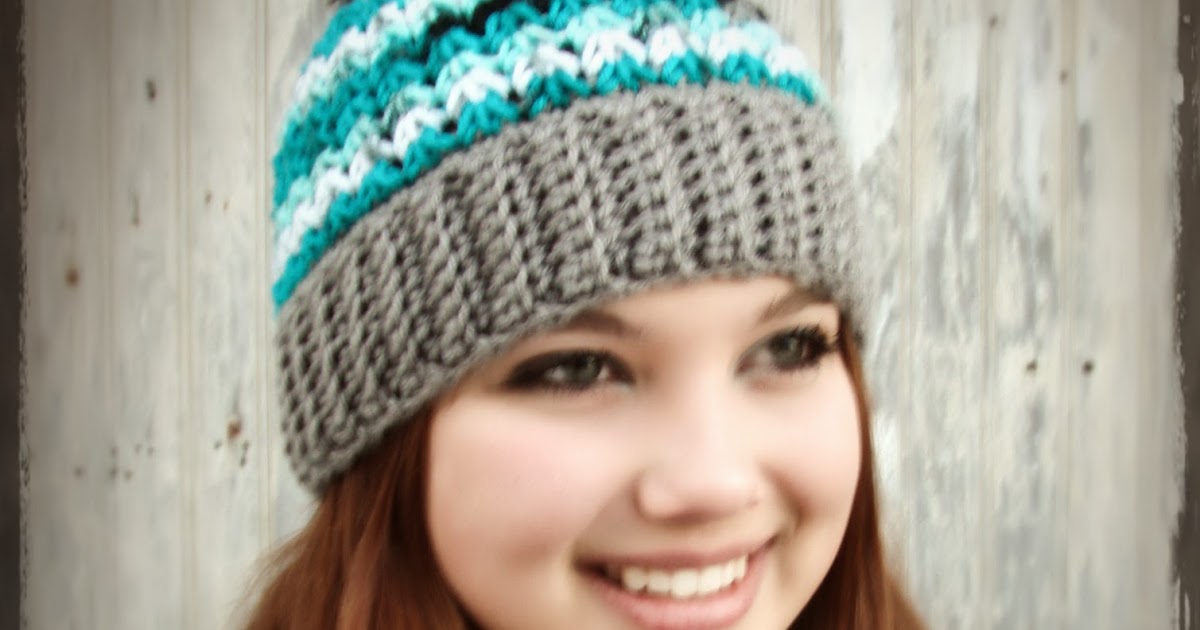 This Housewife Life: Trinity Hat Beanie ~ With or Without Pom~Pom ...