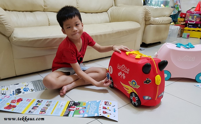Trunki Review: Kids ride on suitcase