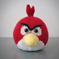 PATRON GRATIS PAJARO ROJO | ANGRY BIRDS AMIGURUMI DE PUNTO 831