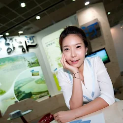 Min Da Huin at Korea Brand Expo 2011 Foto 8