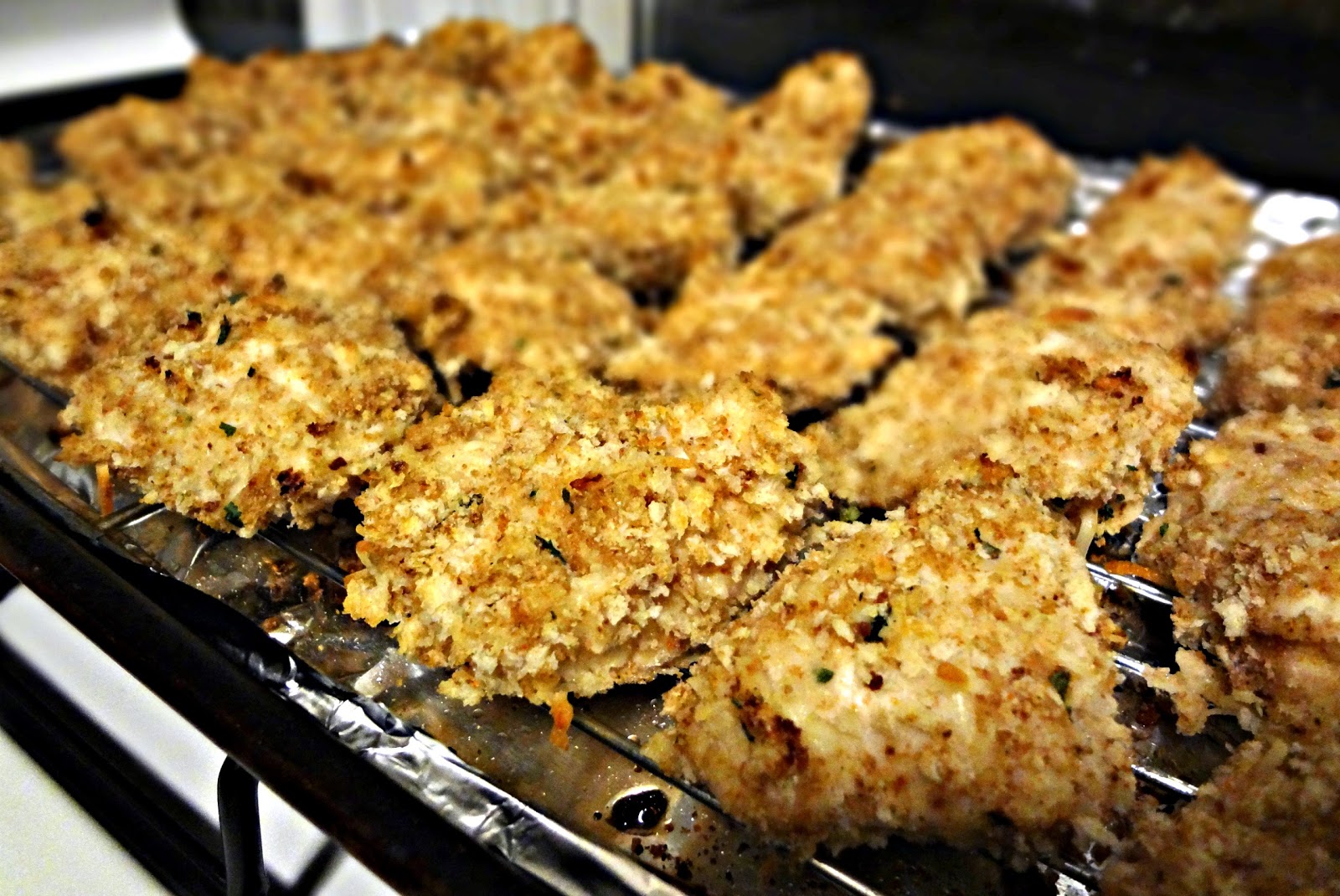 actorandactress Healthy Asiago Chicken Nuggets