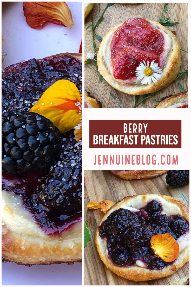 How to Make Perfect Berry Breakfast Pastries {recipe + video}
