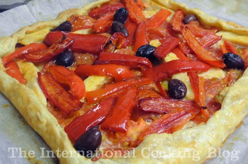 Swordfish and Bell Peppers Quiche: I'm - almost - back!