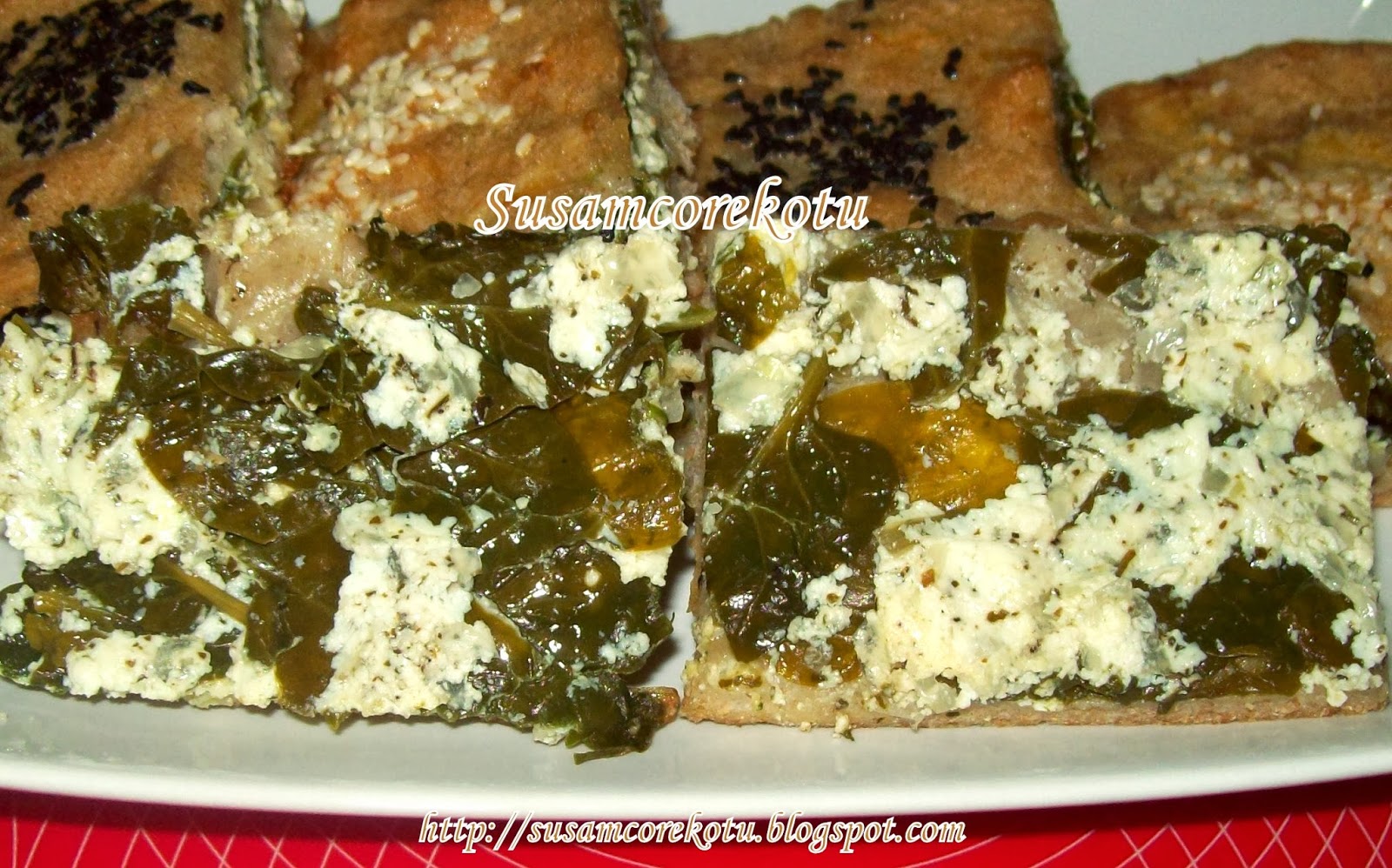 TAM BUĞDAY UNLU BÖREK ,ISPANAKLI FIRIN BÖREĞİ Susam Çörek Otu