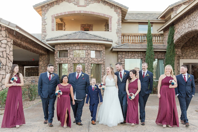 Superstition Manor Weddings Bridal Party by Micah Carling Photography