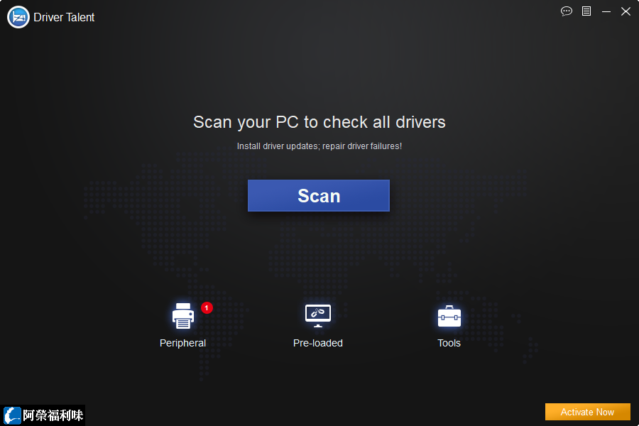 [正版購買] Driver Talent for Network Card 8.1.3.14 驅動程式安裝修復備份軟體 內建網路卡驅動程式離線安裝 阿榮福利味 免費軟體下載