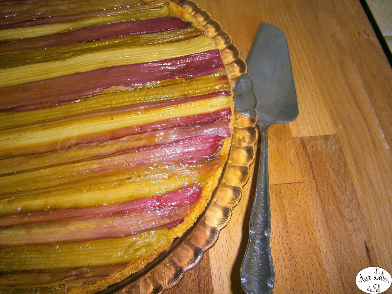 Tarte A La Rhubarbe De Mr Conticini