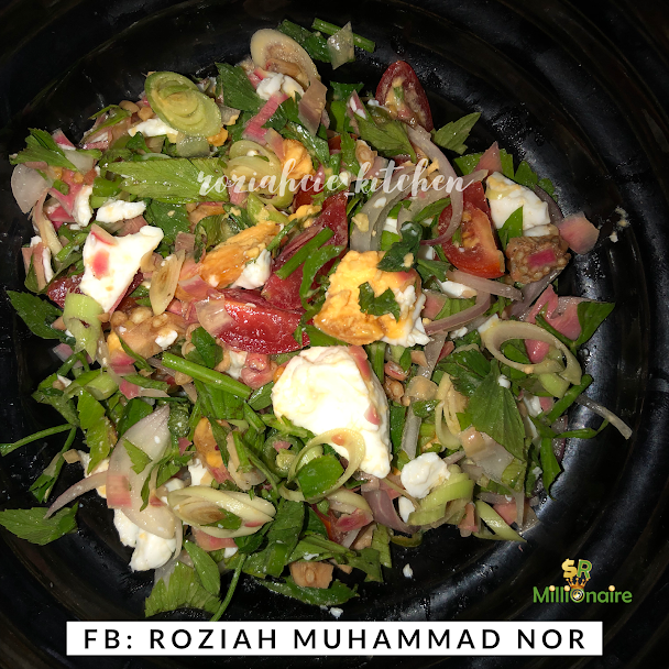 Kerabu Telur Masin Dan Daun Selom Pengedar Shaklee Kuala Lipis