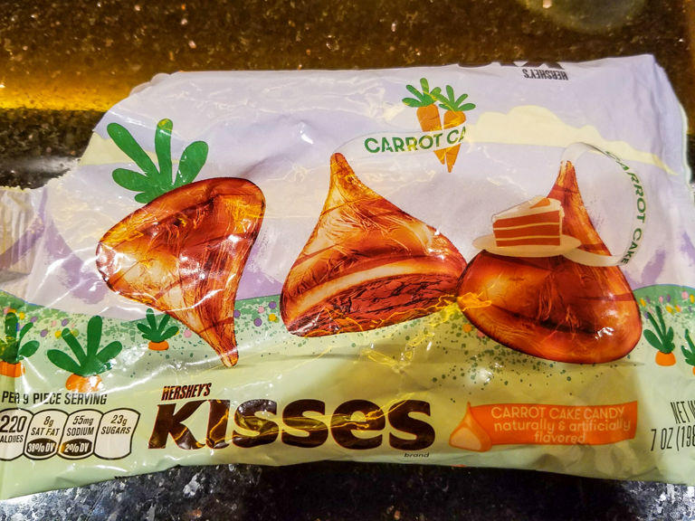 Tales of the Flowers Carrot Cake Hershey's Kisses