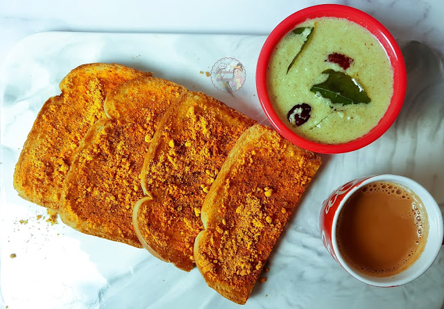 Belgavi Style Chutney Toast | 5 Minutes Breakfast/Snacks Recipe ...