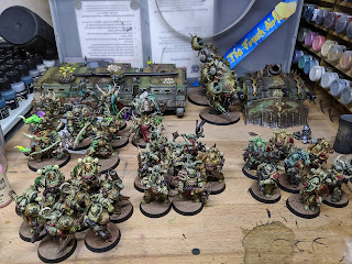 Death Guard for Armies on Parade Painting the Death Guard, my AoP winning Army