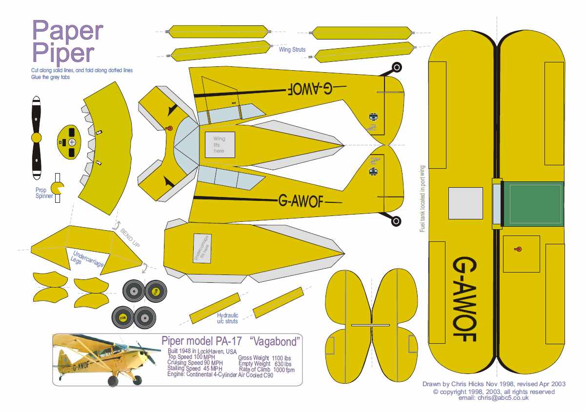 8 <strong>Paper</strong> Airplanes <strong>Templates</strong> - SampleTemplatess Paper airplane templates printable