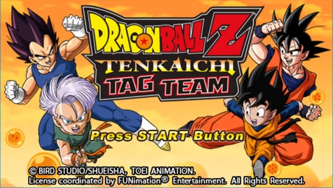 Dragon Ball Z Tenkaichi Tag Team PPSSPP CSO Dragon Ball Z Tenkaichi Tag Team PPSSPP CSO