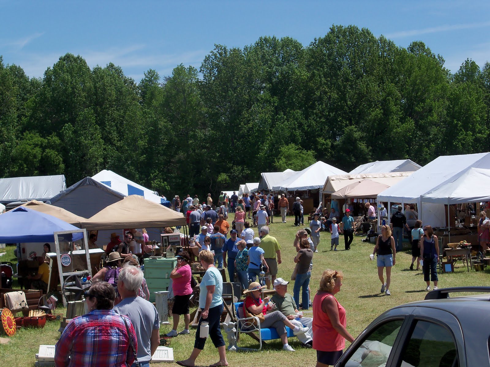 Girl Turns 40 Bonus Trip Liberty Antiques Festival
