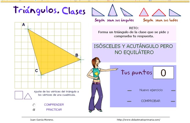 Clases de triángulos.