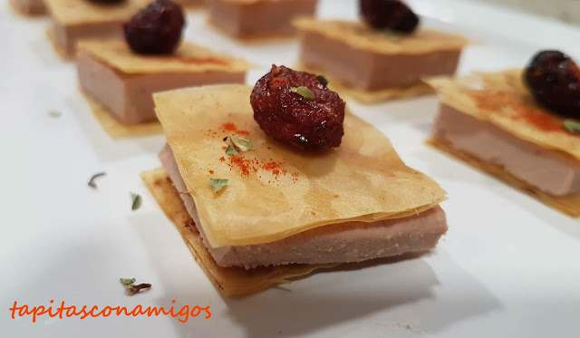 Bocaditos de foie