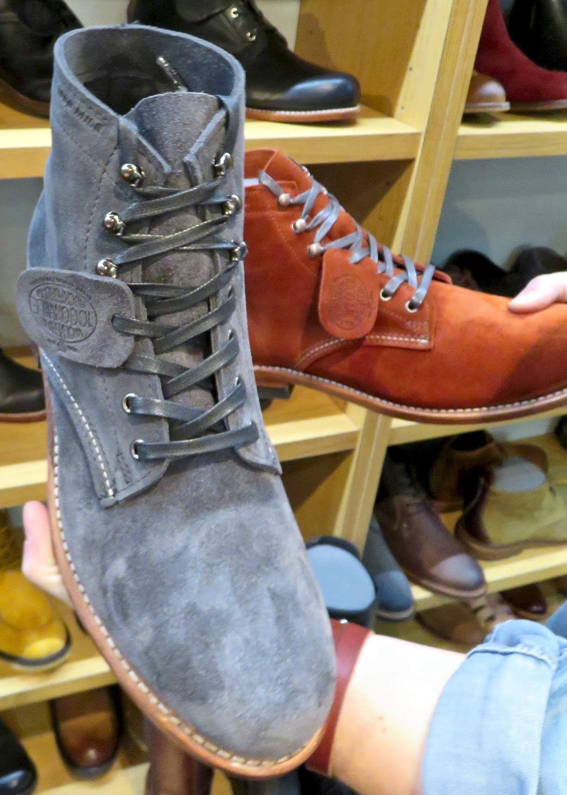 WOLVERINE BOOTS-Fall Men's 1000 MILES/Rockford, MI Collection