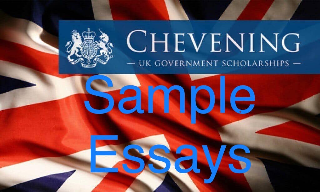 chevening essays sample pdf