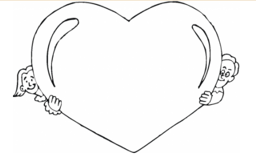 till death do us part couple holding heart