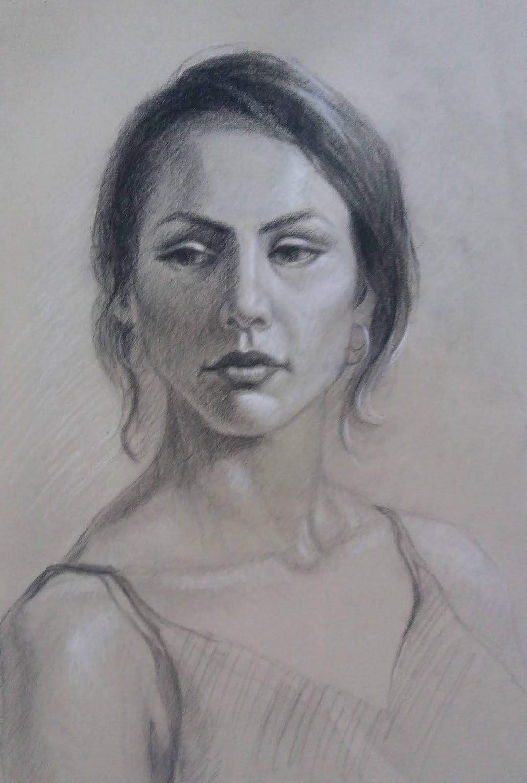 Patris Studio and Art Gallery 3 week On Line Portrait Drawing Classes
