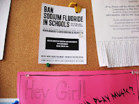 Postering for the safe schools in N.B.