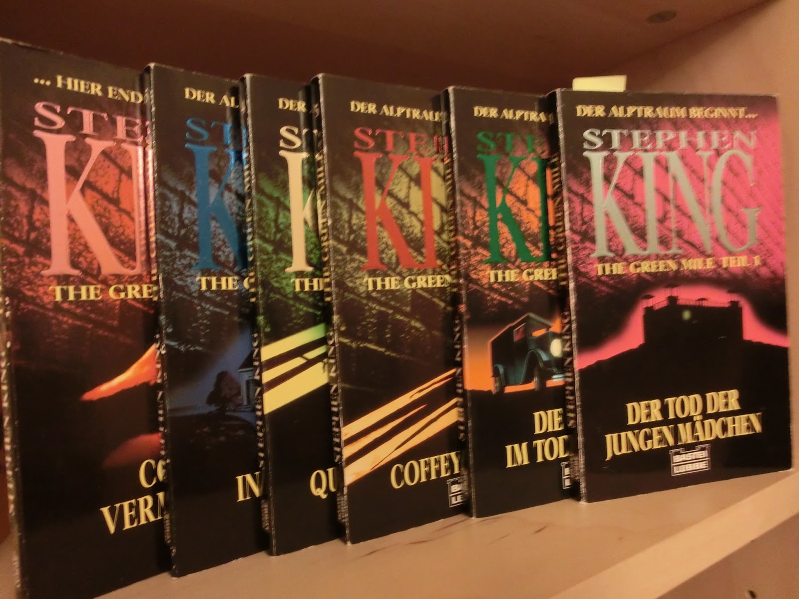 Mellis Buchleben Buchrezension The Green Mile Von Stephen King Reihen Rezension