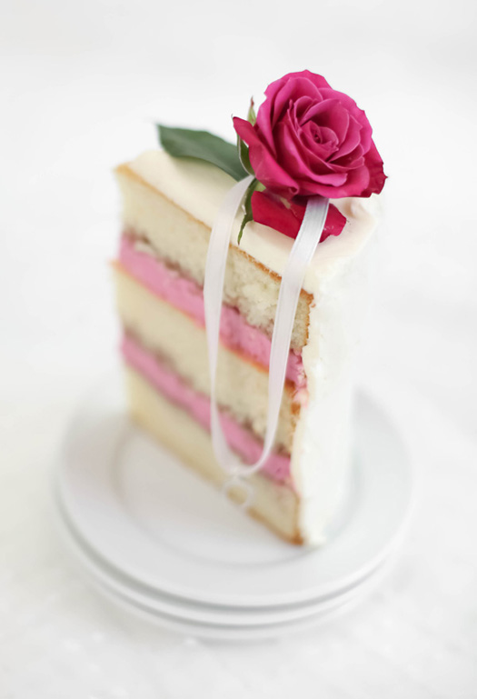 RaspberryChampagne Layer Cake with Victorian Cake Pulls Sprinkle Bakes