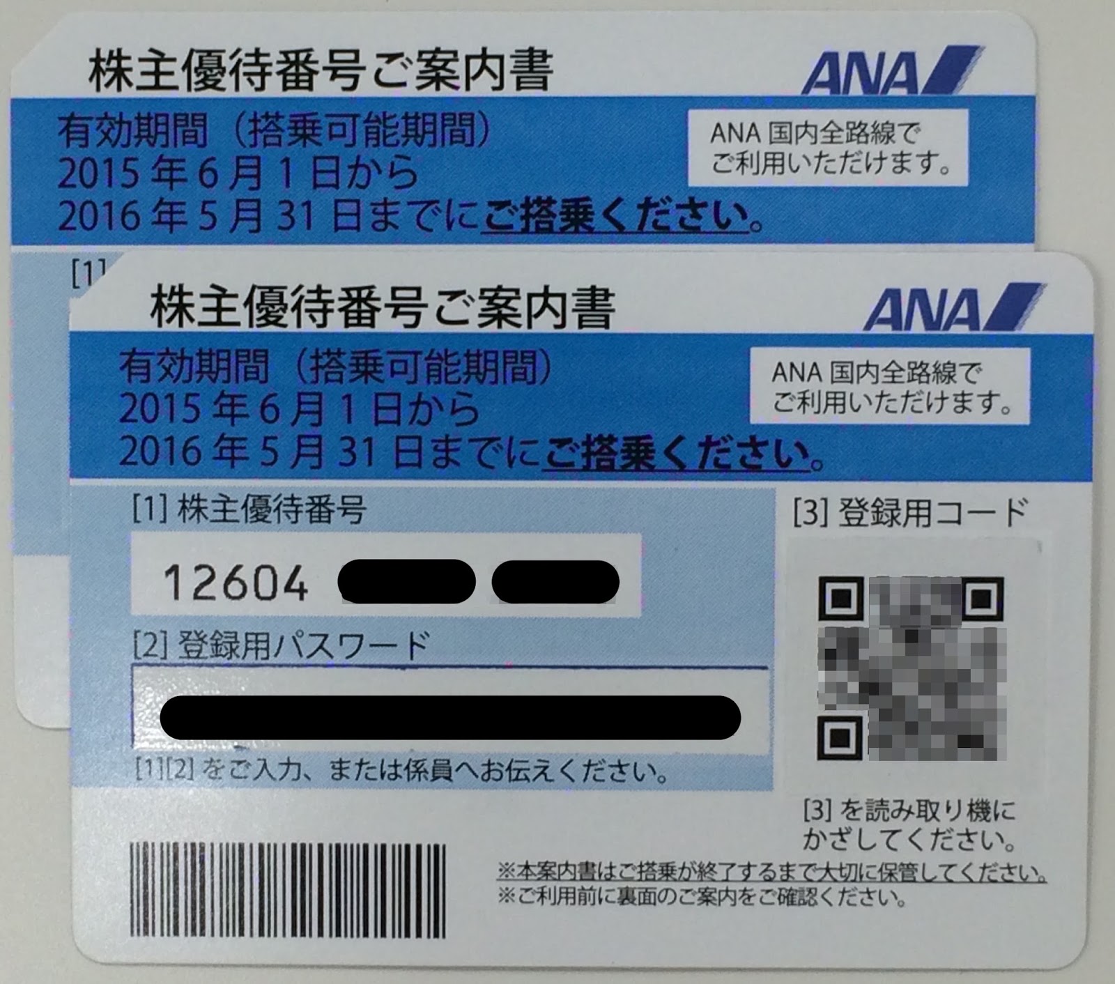 ANAの新・株主優待券を初利用してみた|Route250