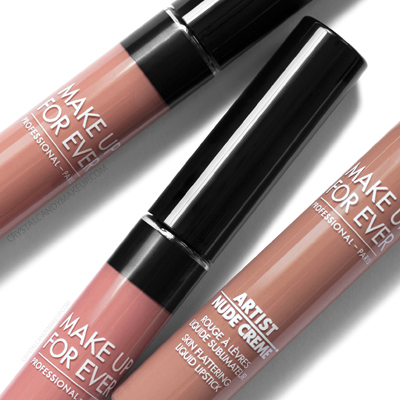 Make Up For Ever Artist Nude Creme Liquid Lipsticks