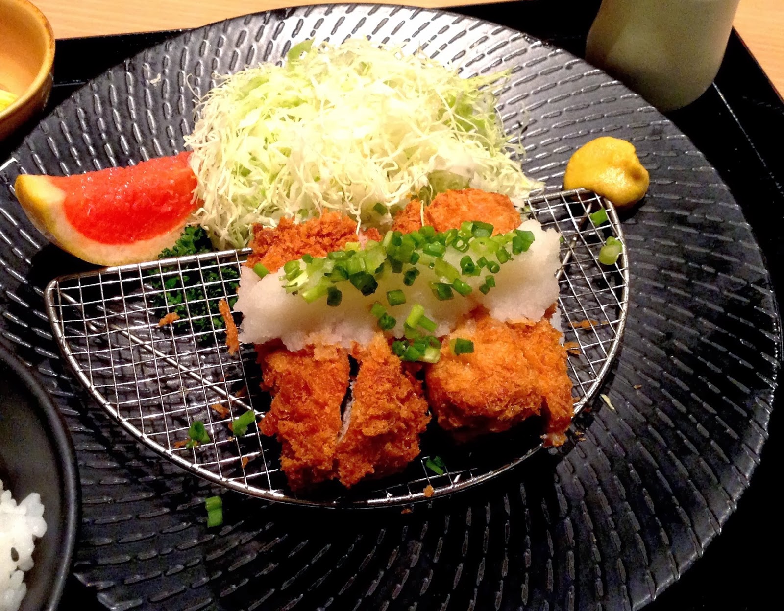 DUDE FOR FOOD Quick Bites Yabu's Oroshi Katsu