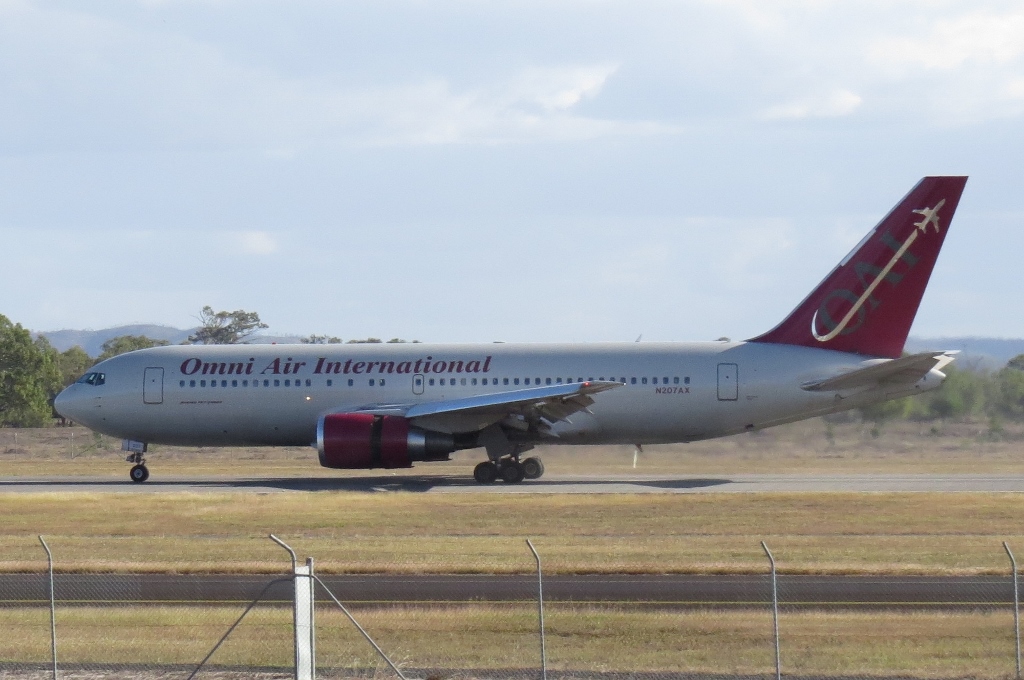 Central Queensland Plane Spotting: Omni Air International Boeing B767