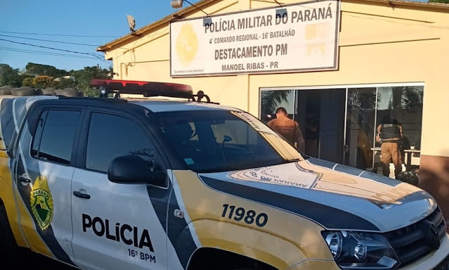 Polícia Militar cumpre mandado de prisão em Manoel Ribas