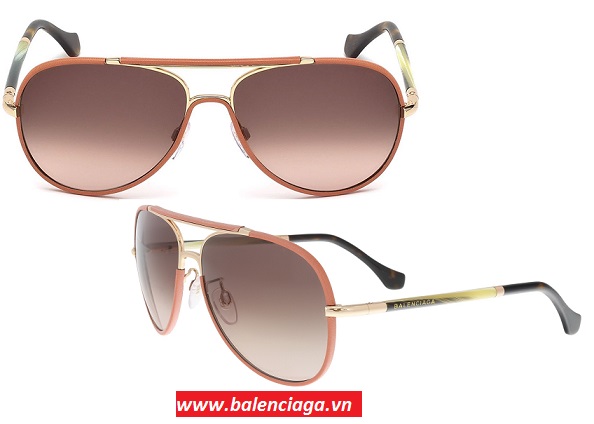 Phụ kiện thời trang: Kính mát phi công Balenciaga Aviator nam,nữ Balenciaga-pink-leather-covered-aviator-sunglasses-product-1-24764572-2-538460871-normal