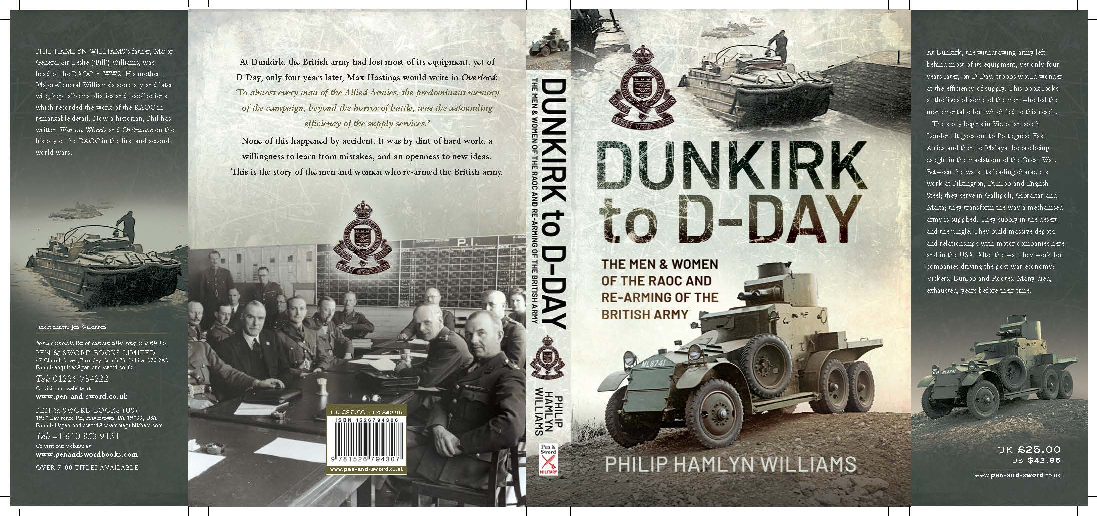 Philip Hamlyn Williams Historian Dunkirk to D Day